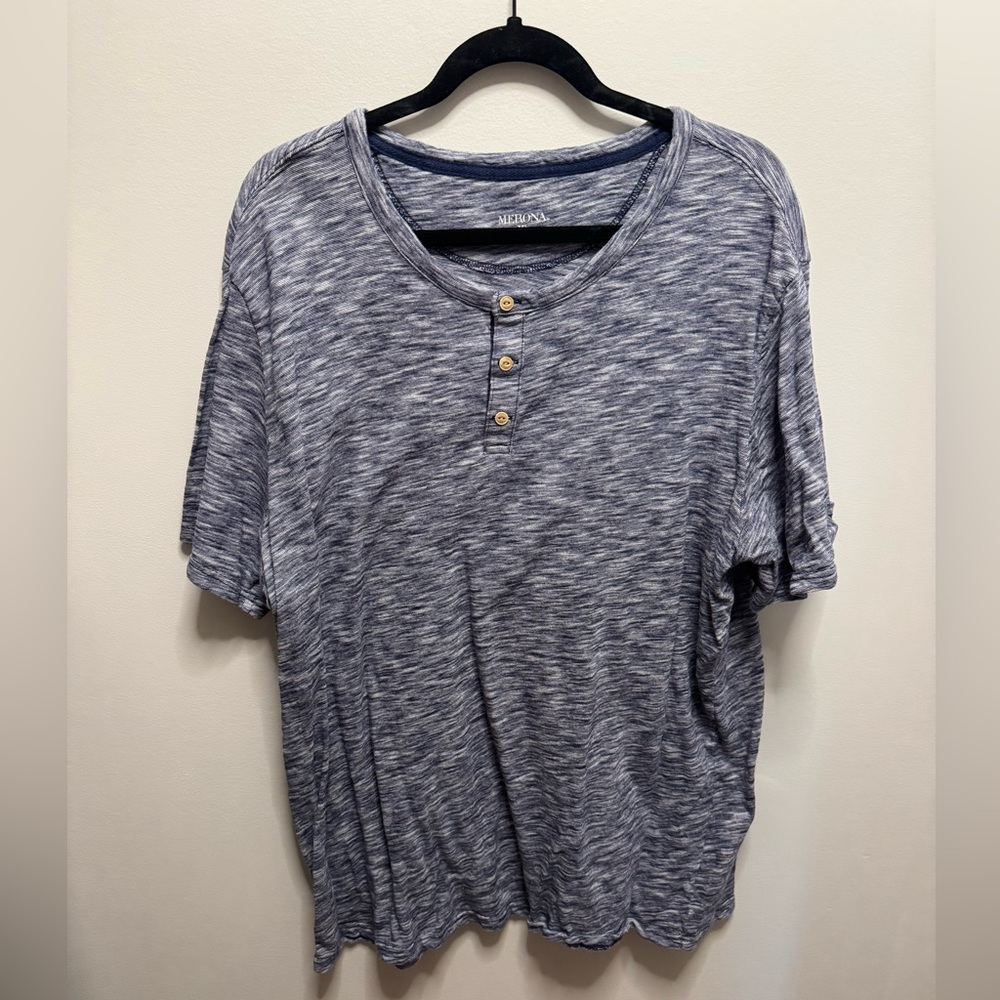 Men’s Merona Henley Shortsleeve Shirt